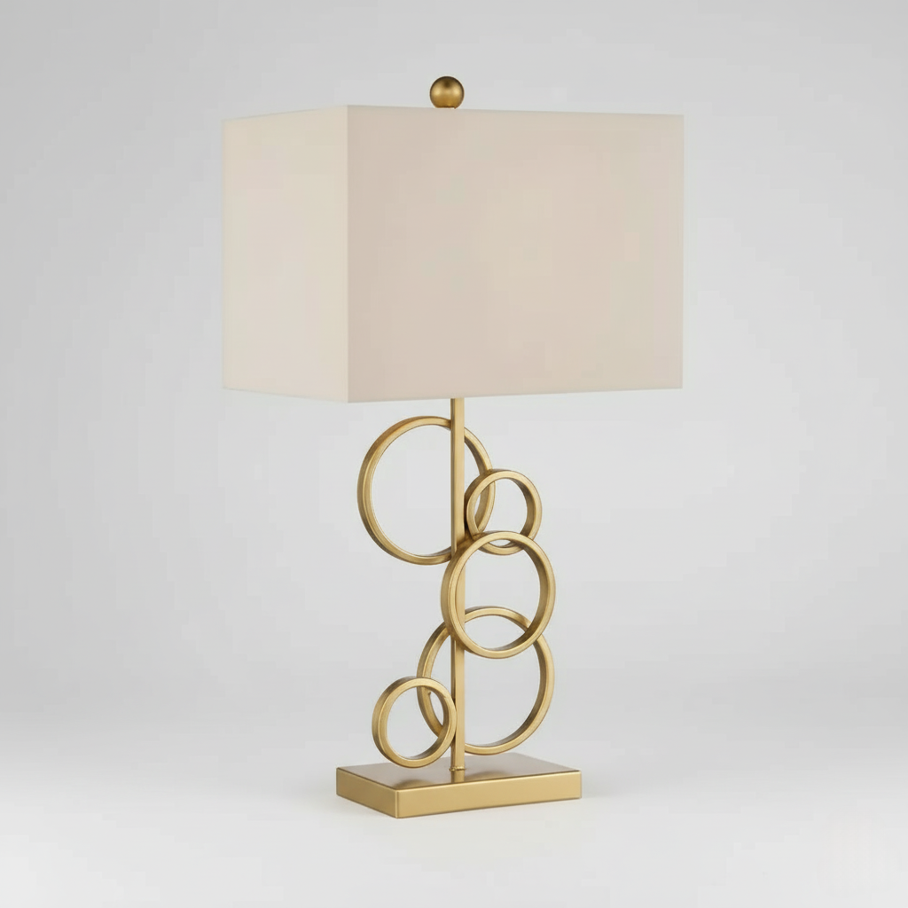 Sculptural Table Lamp