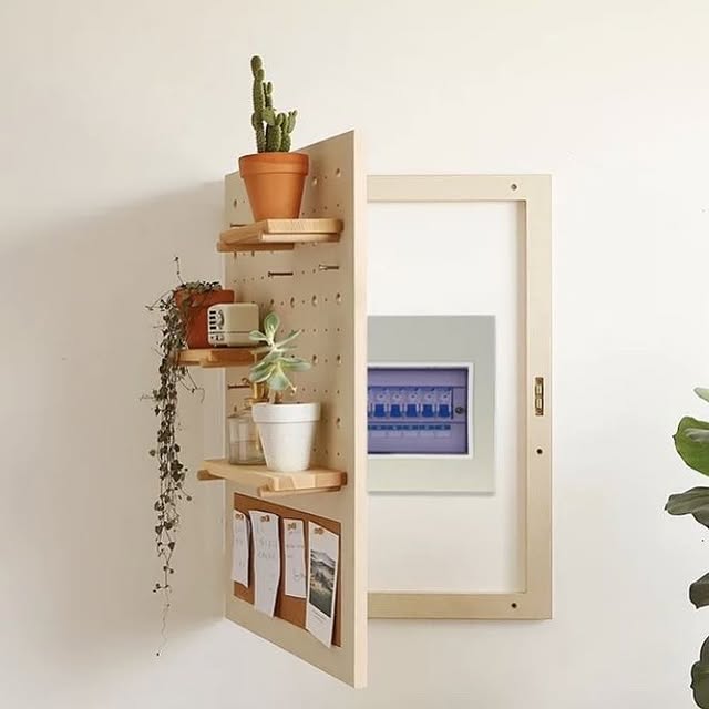 Modular Wooden Organizer Panel