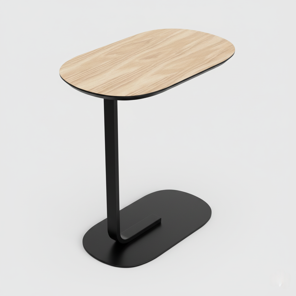 Minimalist Wood Side Table