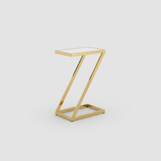 Z-Shaped Side Table