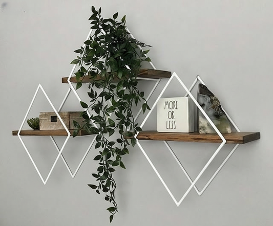 Triple Wall Shelves