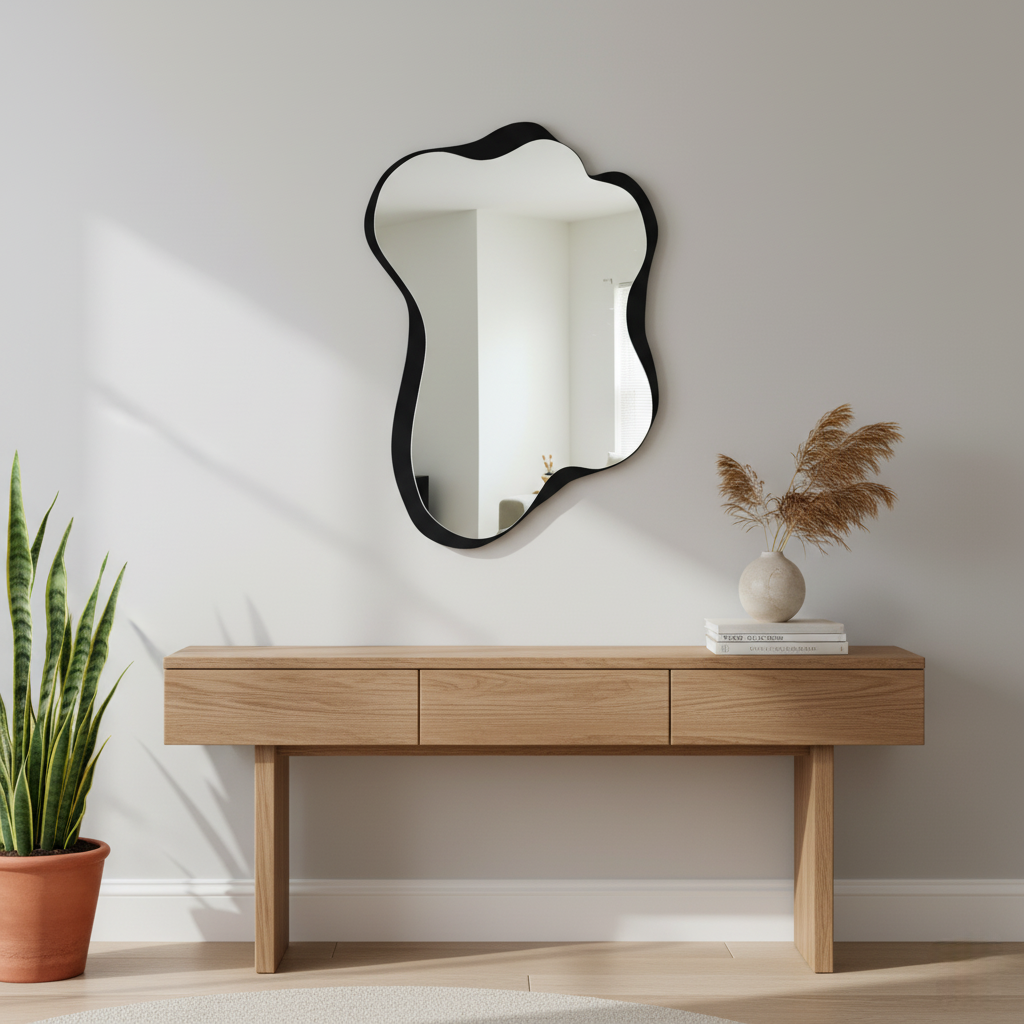 Curved Wall Mirror