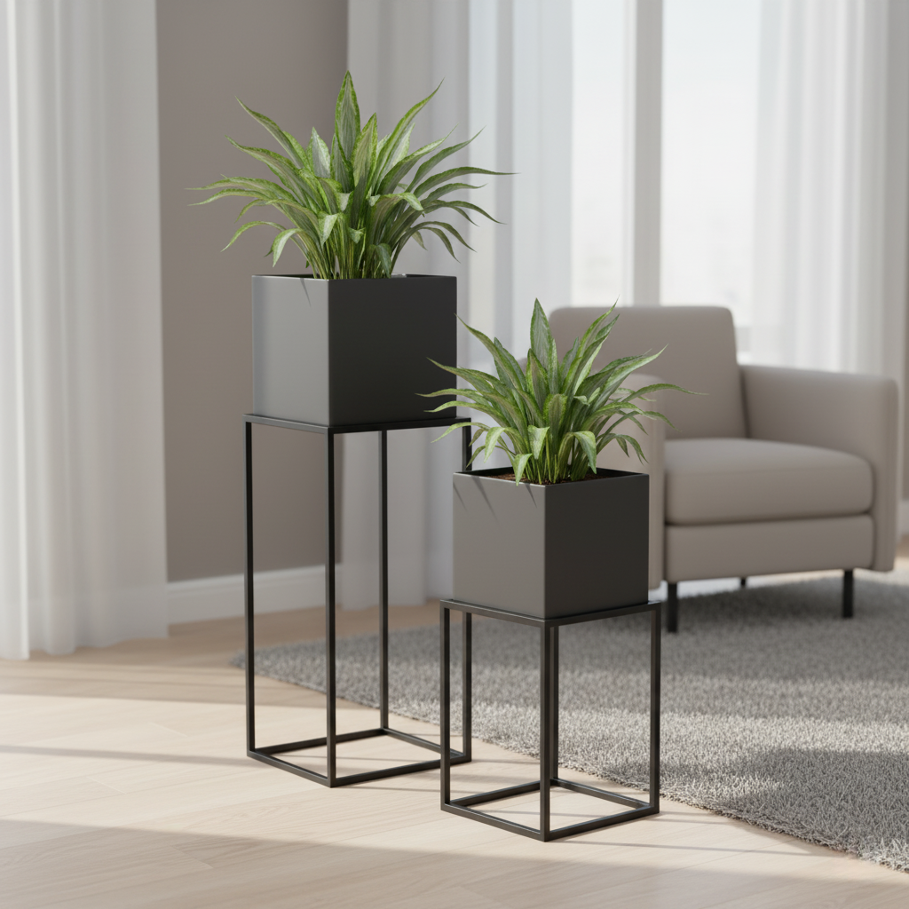 Black Decorative Display Stands