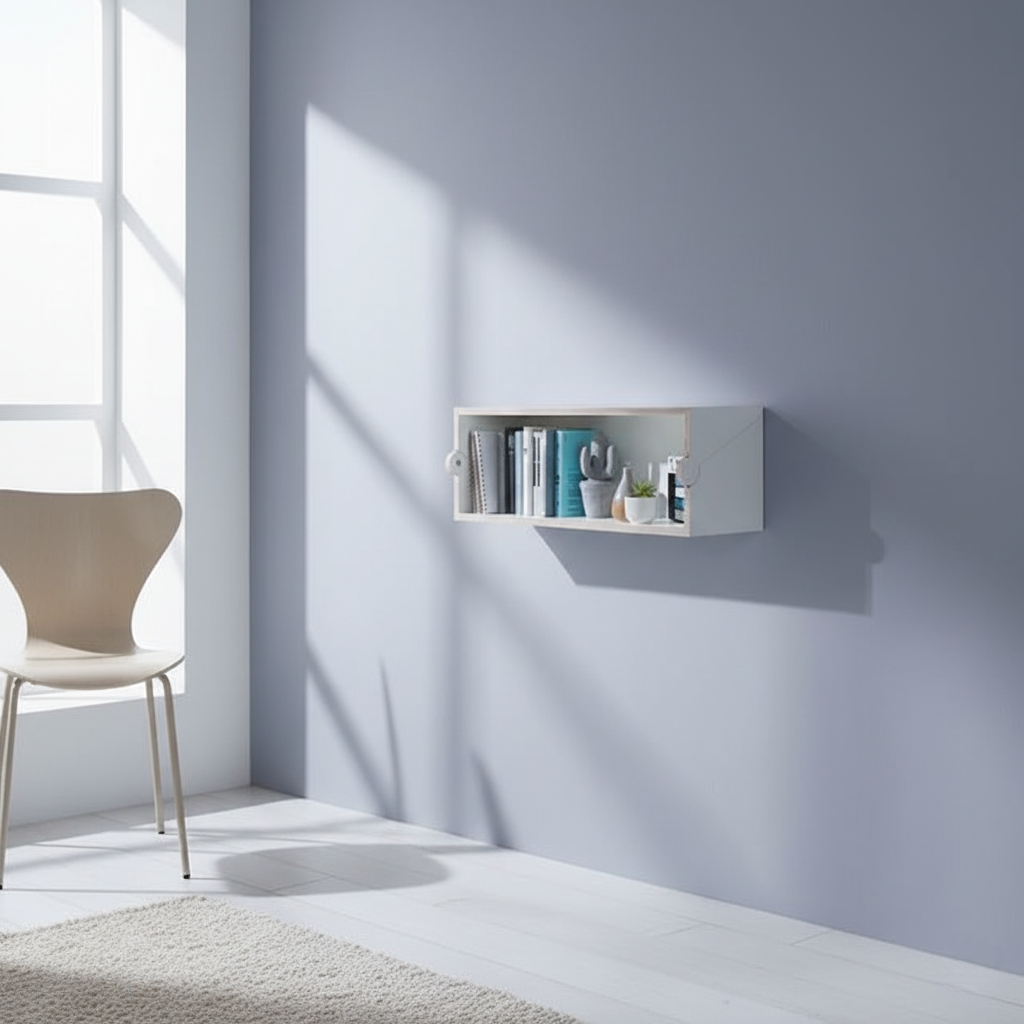 Wall-Mounted Desk Shelf