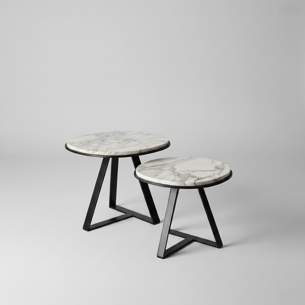 Round Accent Table Set