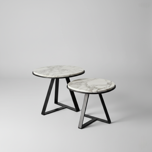 Round Accent Table Set