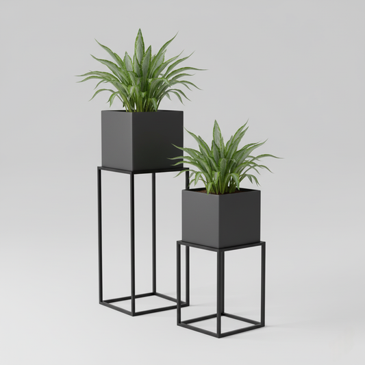 Black Decorative Display Stands