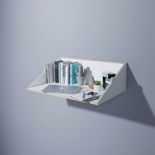 Wall-Mounted Desk Shelf